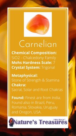 carnelian stone strength birthstone july